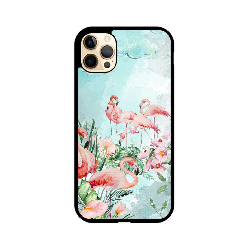 Blue Pink Minimalist Painting Aesthetic Phone Case