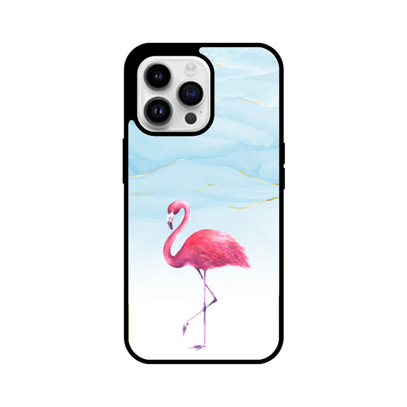 Pink Blue Colorful Flamingo Phone Case