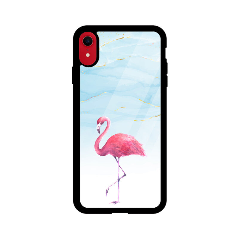 Pink Blue Colorful Flamingo Phone Case