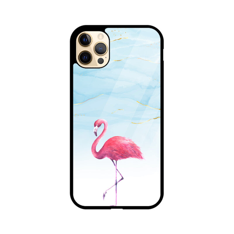 Pink Blue Colorful Flamingo Phone Case