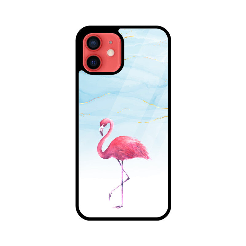 Pink Blue Colorful Flamingo Phone Case