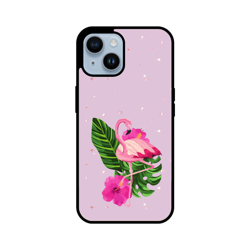 Pink Tropical Flamingo Cartoon Phone Case