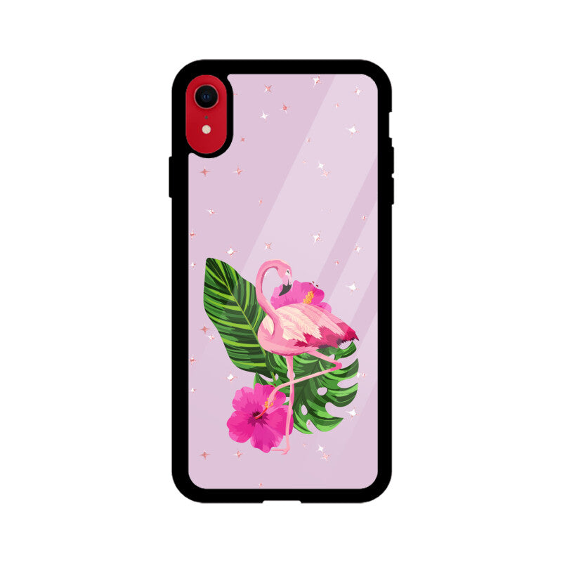 Pink Tropical Flamingo Cartoon Phone Case