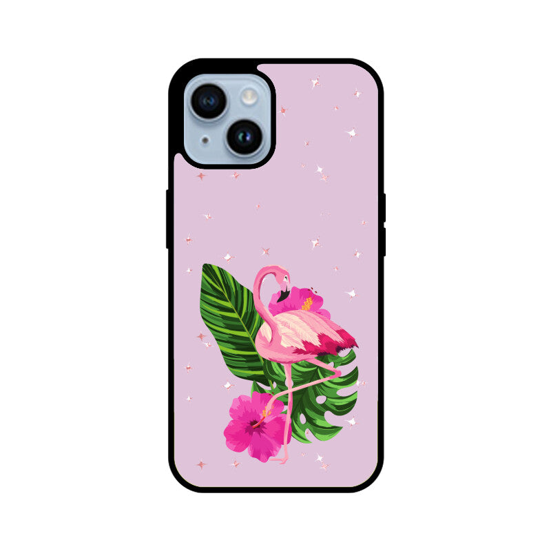 Pink Tropical Flamingo Cartoon Phone Case