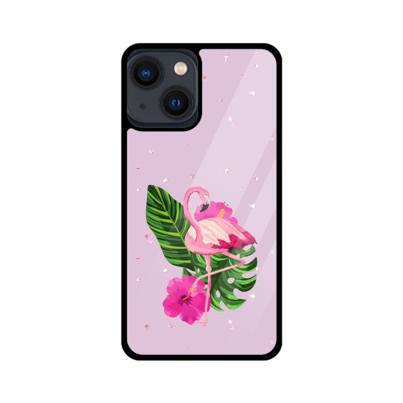 Pink Tropical Flamingo Cartoon Phone Case