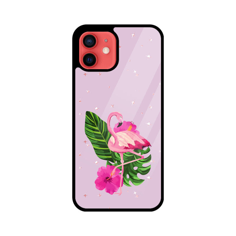 Pink Tropical Flamingo Cartoon Phone Case