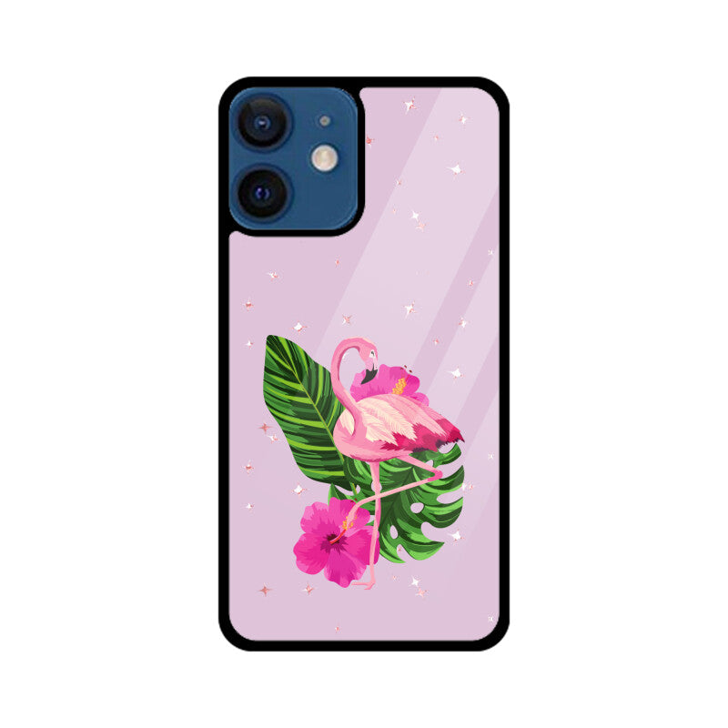 Pink Tropical Flamingo Cartoon Phone Case