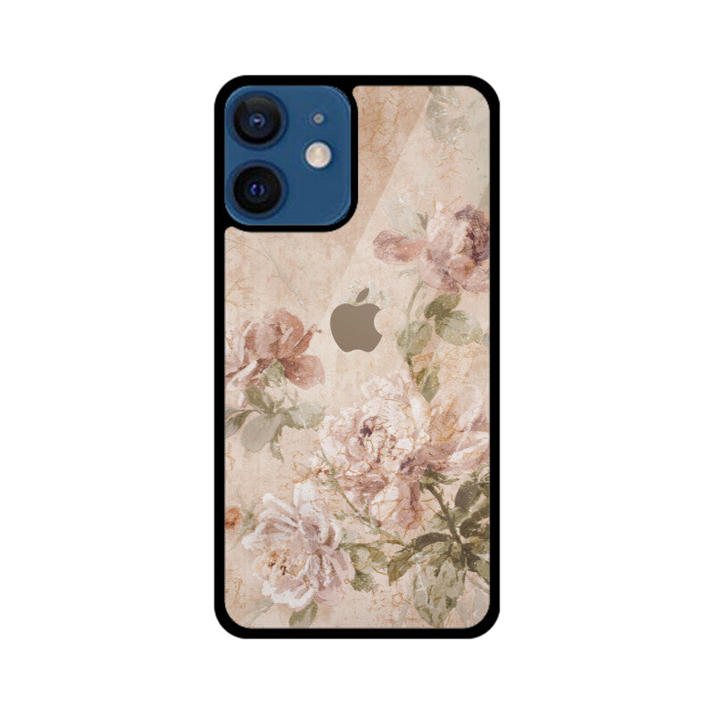 Vintage Background with Roses Floral Phone Case