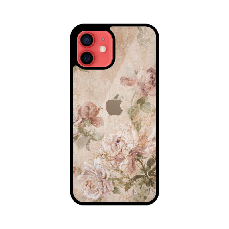 Vintage Background with Roses Floral Phone Case