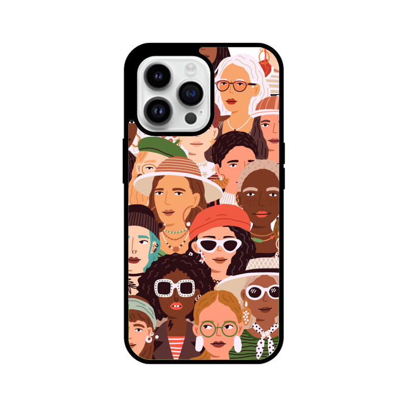 Soft Brown Elegant Women's Day Phone Case