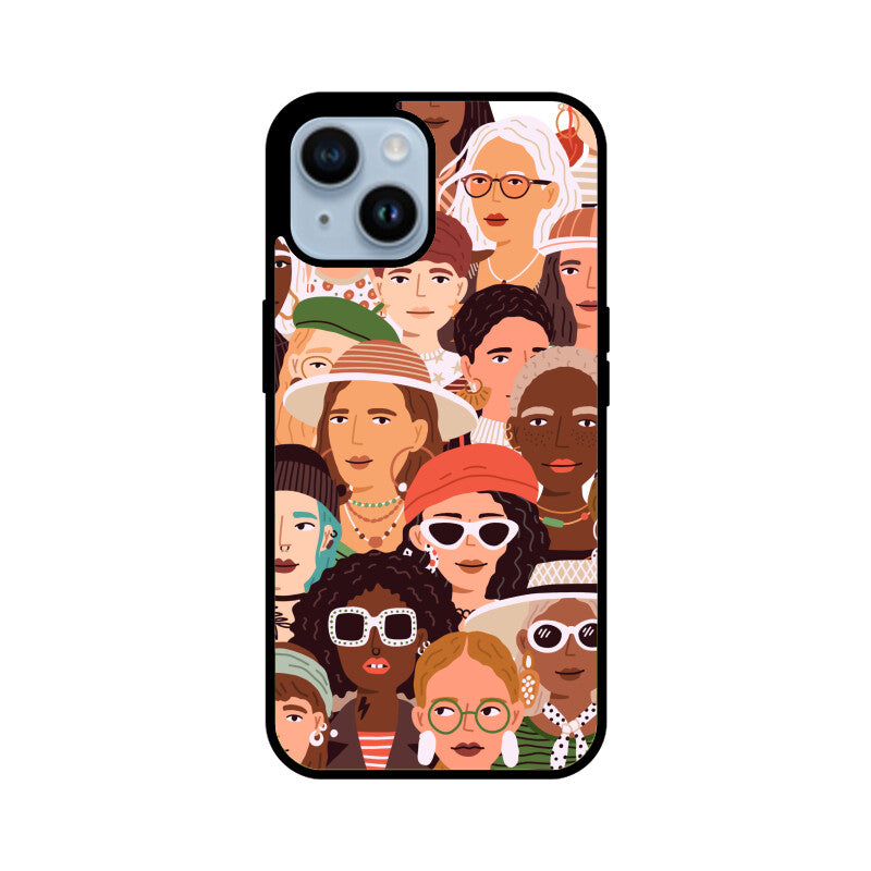 Soft Brown Elegant Women's Day Phone Case