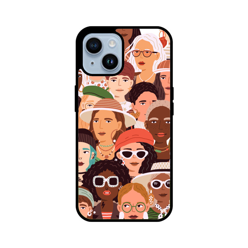 Soft Brown Elegant Women's Day Phone Case