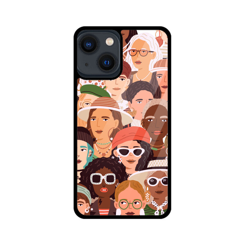 Soft Brown Elegant Women's Day Phone Case