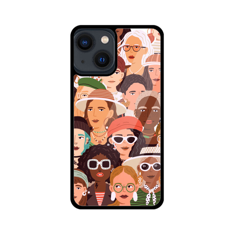 Soft Brown Elegant Women's Day Phone Case