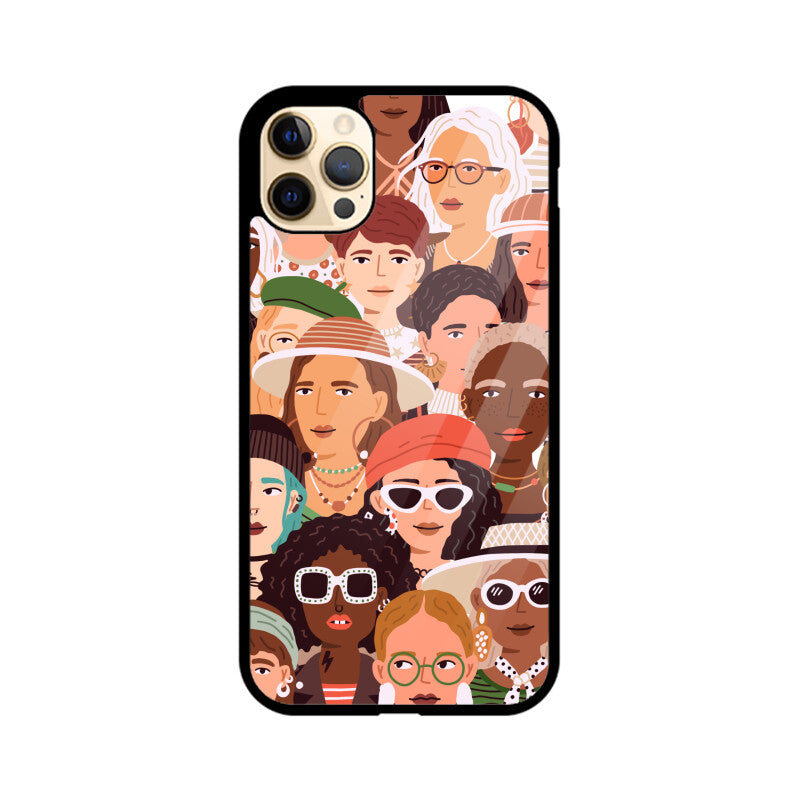 Soft Brown Elegant Women's Day Phone Case