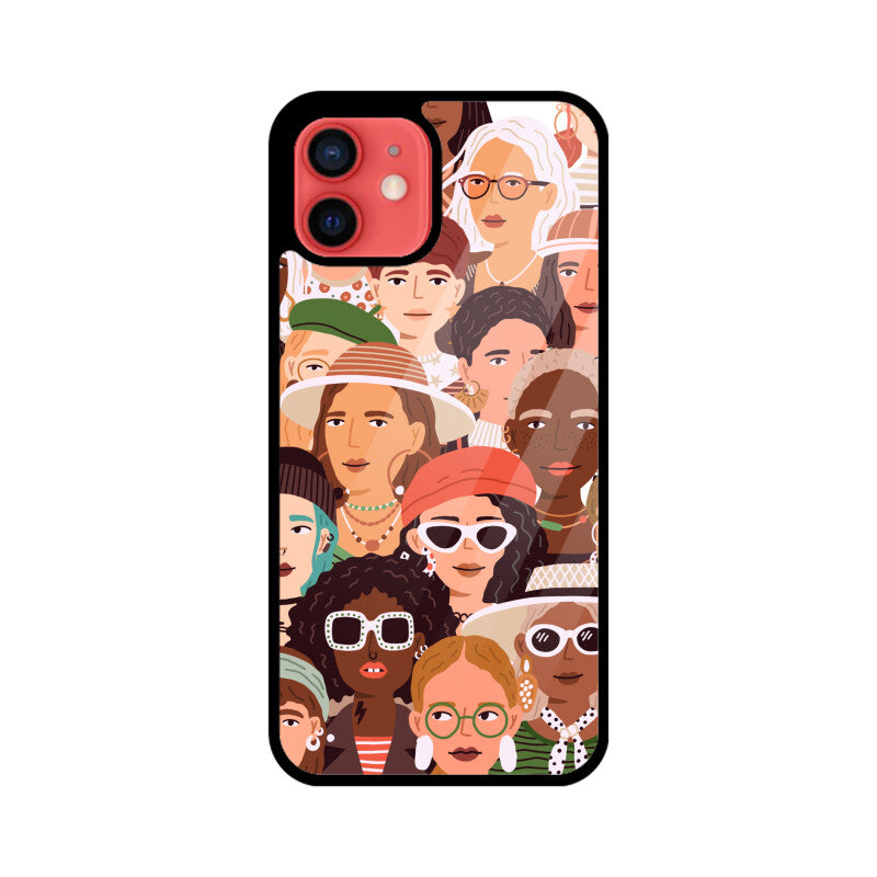 Soft Brown Elegant Women's Day Phone Case