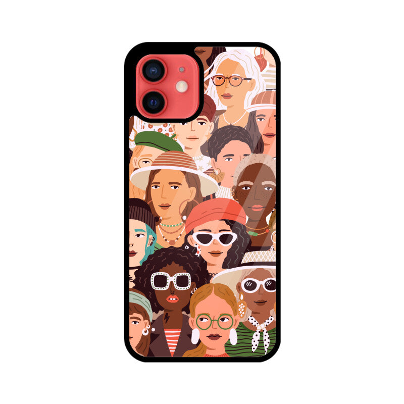 Soft Brown Elegant Women's Day Phone Case