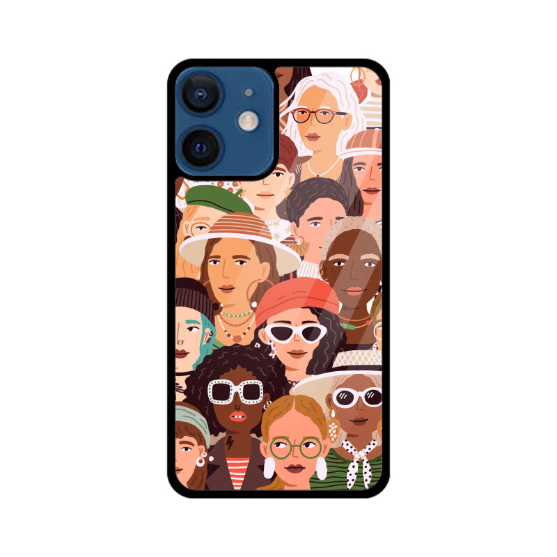 Soft Brown Elegant Women's Day Phone Case