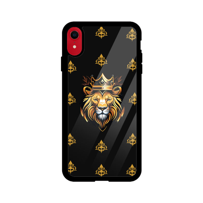 Black and Gold Lion Luxury Phone Case