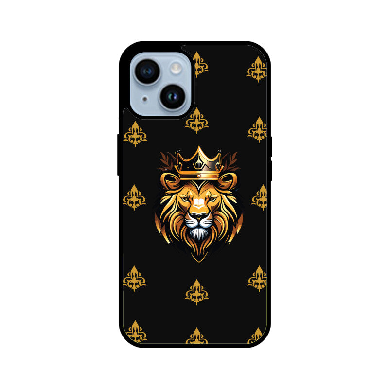 Black and Gold Lion Luxury Phone Case