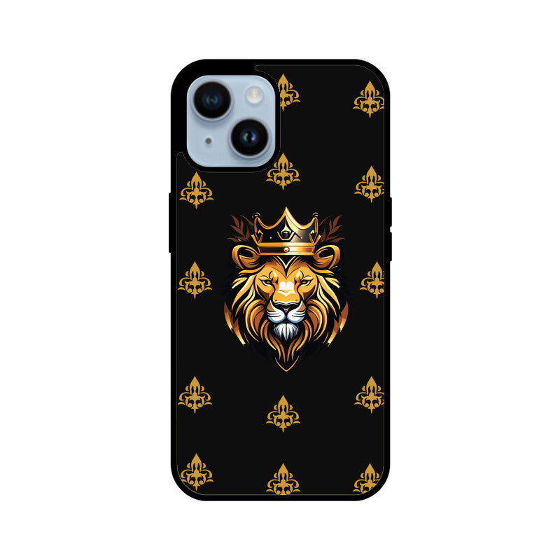 Black and Gold Lion Luxury Phone Case