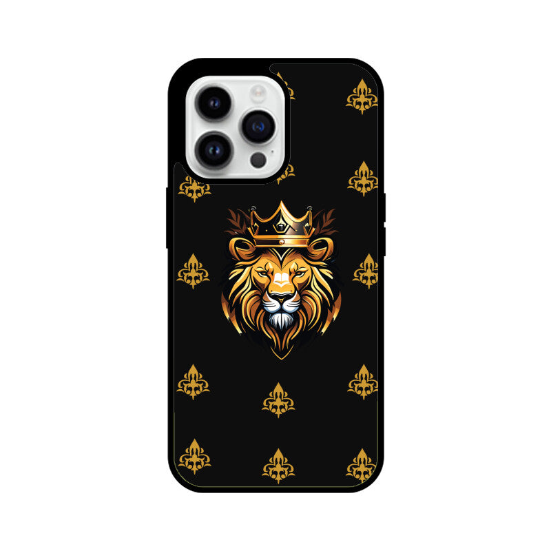 Black and Gold Lion Luxury Phone Case