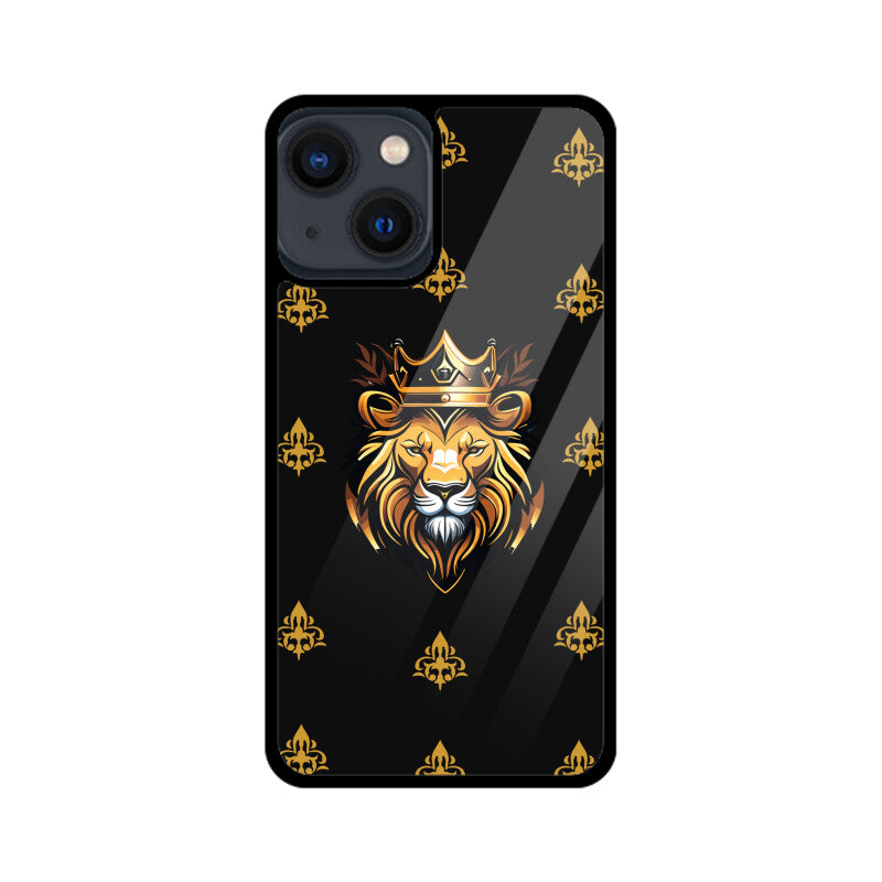 Black and Gold Lion Luxury Phone Case