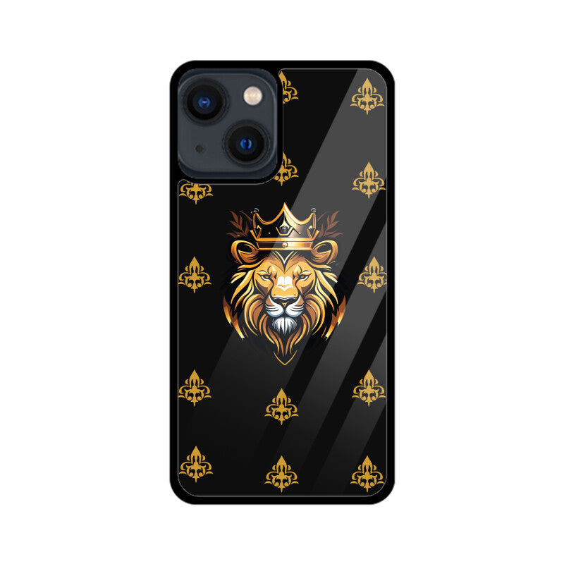 Black and Gold Lion Luxury Phone Case