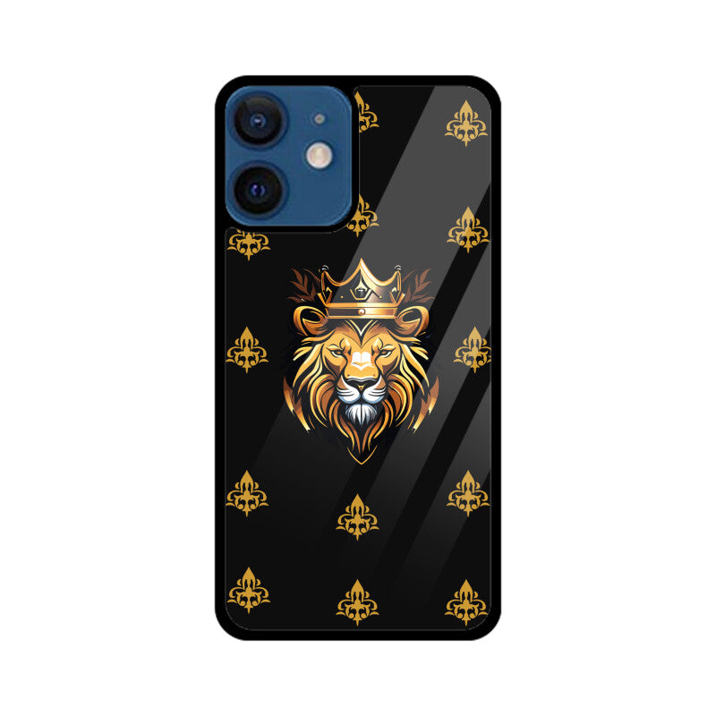 Black and Gold Lion Luxury Phone Case