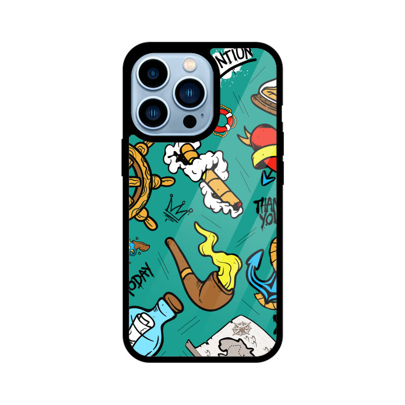 Pirate Design iPhone Case