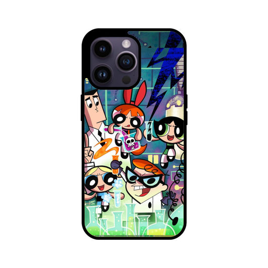 Nostalgia_Dexters Lab & Powerpuff Girls iPhone Case