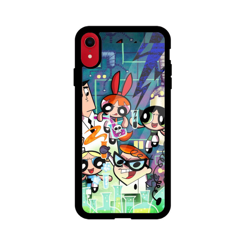 Nostalgia_Dexters Lab & Powerpuff Girls iPhone Case