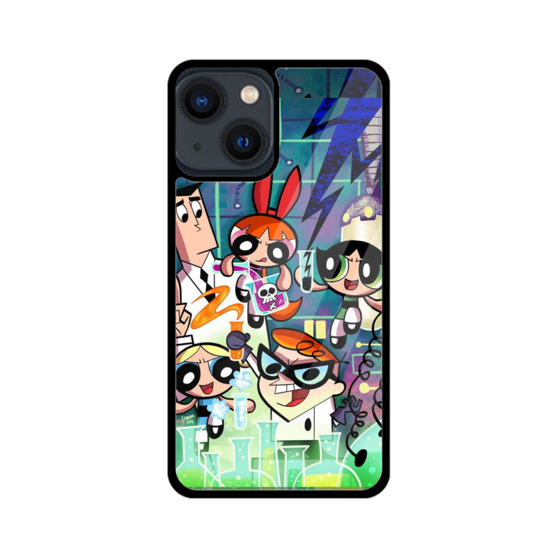 Nostalgia_Dexters Lab & Powerpuff Girls iPhone Case