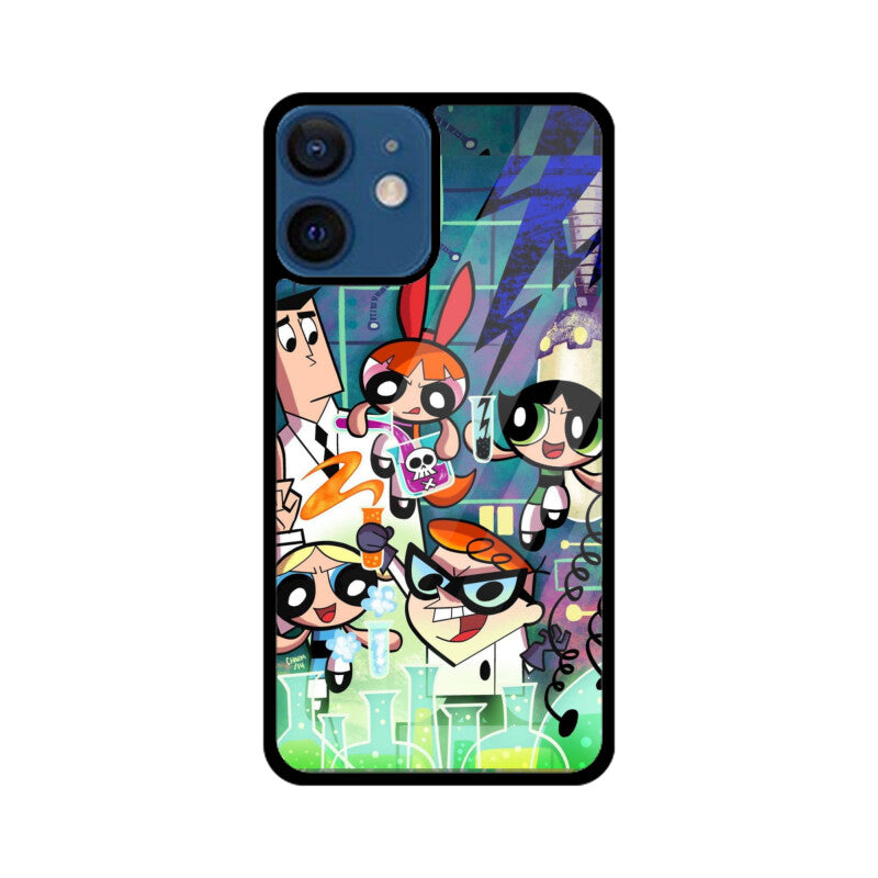 Nostalgia_Dexters Lab & Powerpuff Girls iPhone Case